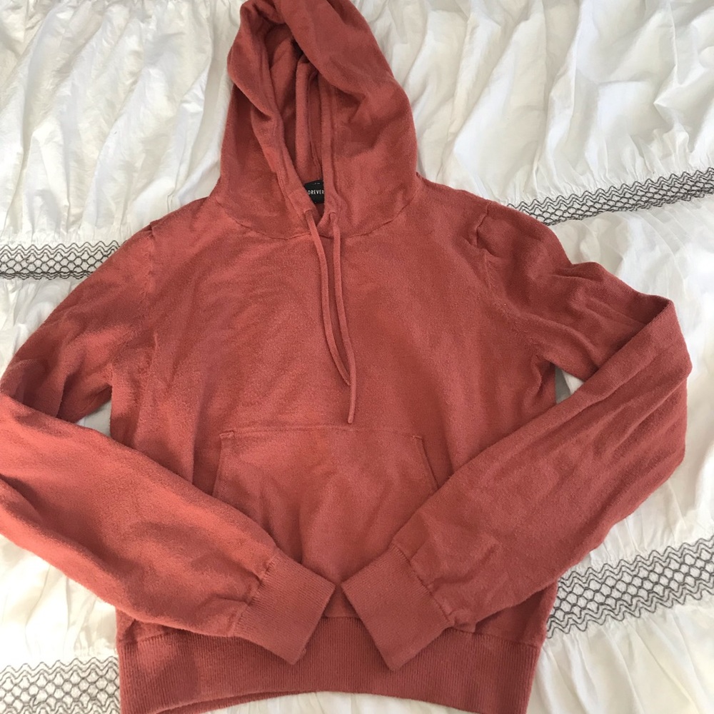 Cropped Crop Top Sweatshirt